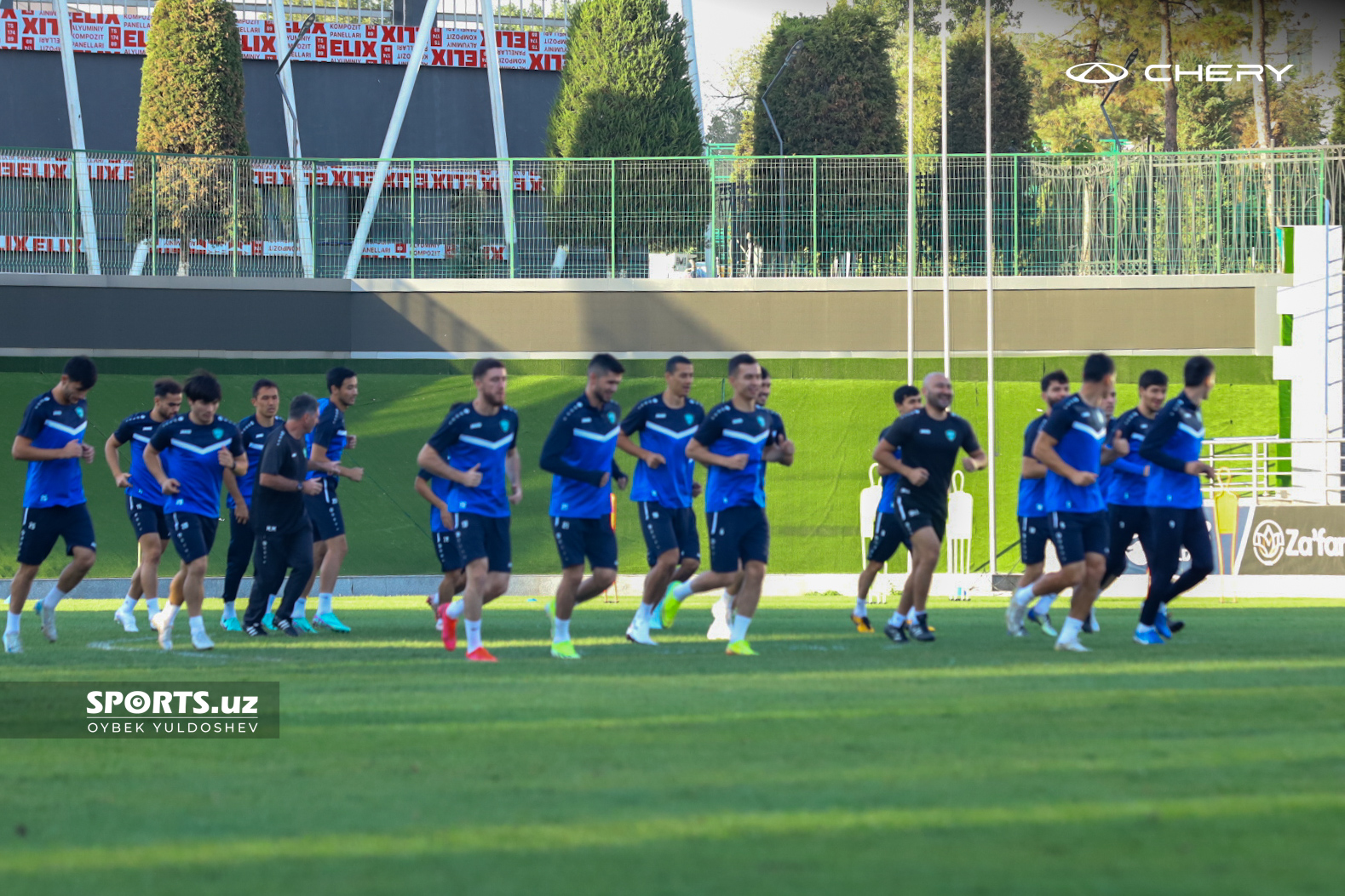 Uzbekistan national team. Trenirovka 02.09.2024